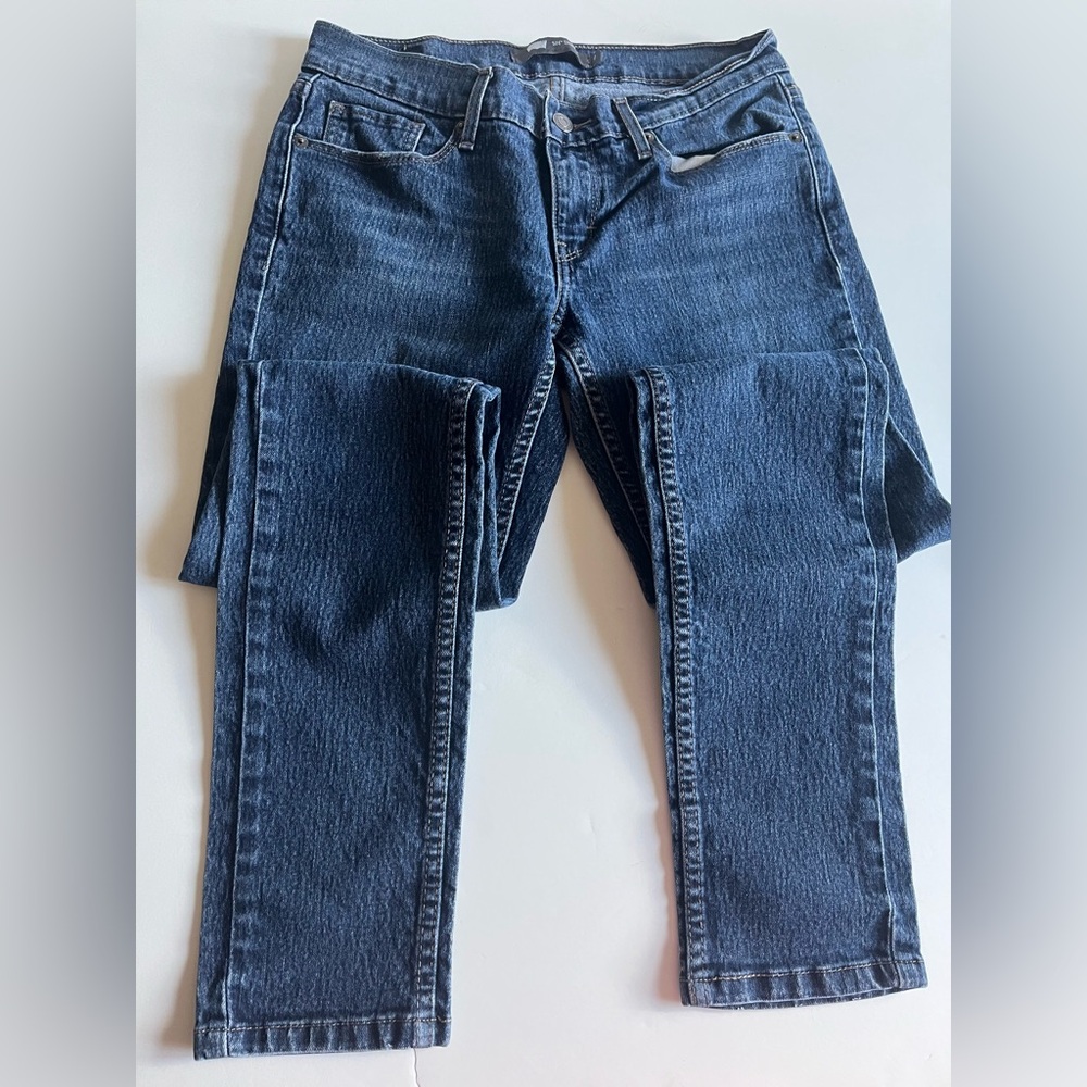 Levi's Classic Indigo Jeans 524 skinny jeans